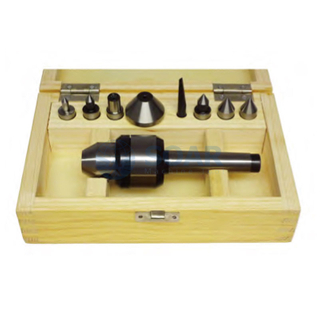 Revolving Center With Replacement Lathe Centers